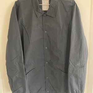 GAP Black Coach Jacket Size L